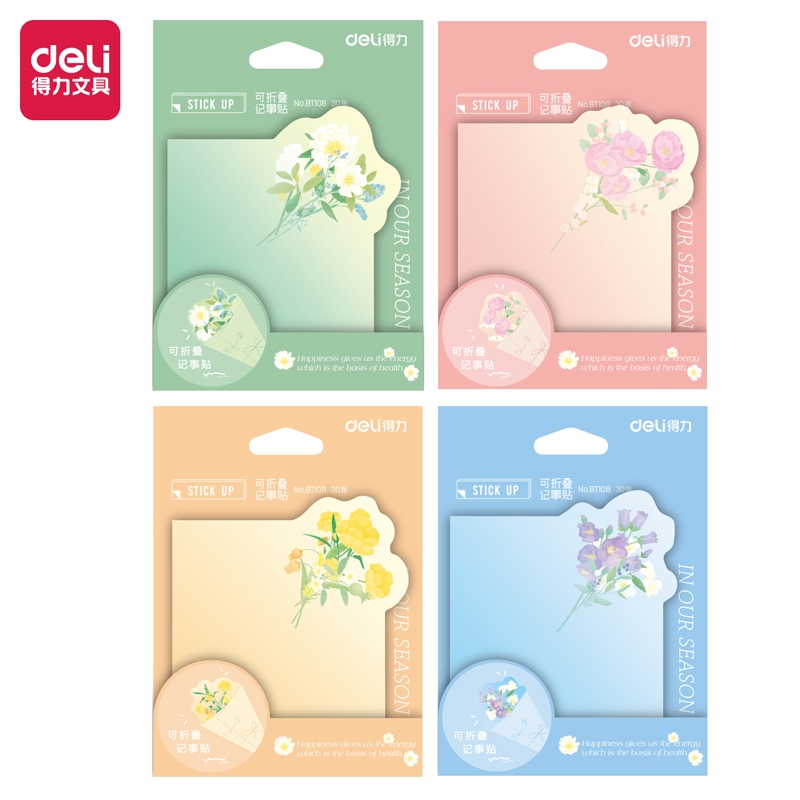 

Deli Memo Tempel / Sticky Notes 30 Lembar Lucu BT108