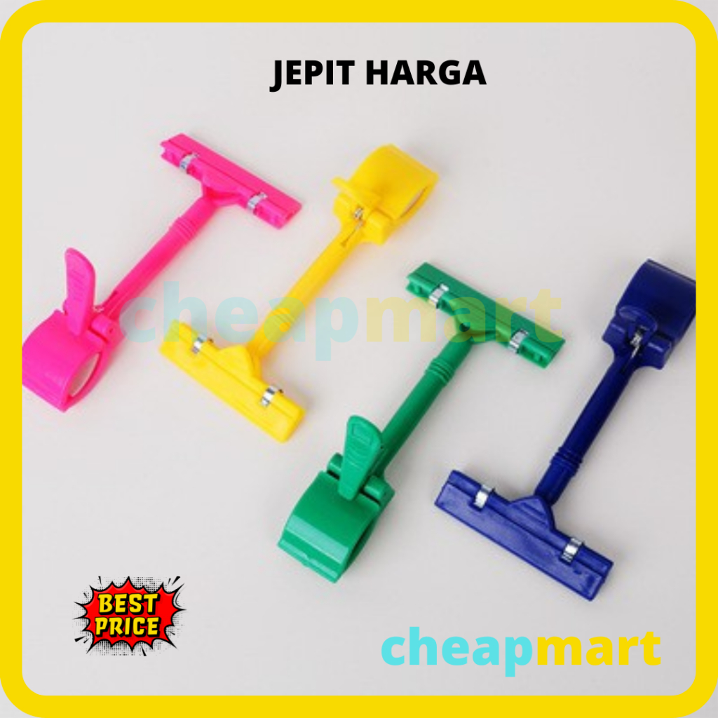 

JEPIT HARGA OBRAL UNTUK PENJEPIT LABEL PAPAN PRICE TAG HANGER WARNA