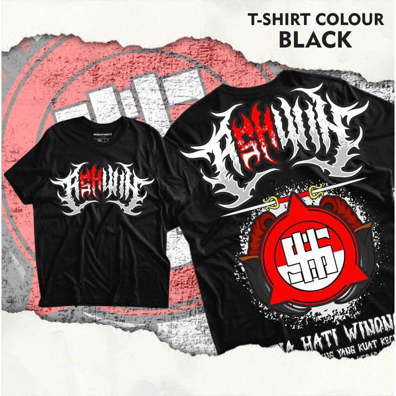 Kaos Ashwin Sh Winongo Tunas Muda Kaos Pshw Persaudaraan Setia Hati Winongo Sablon