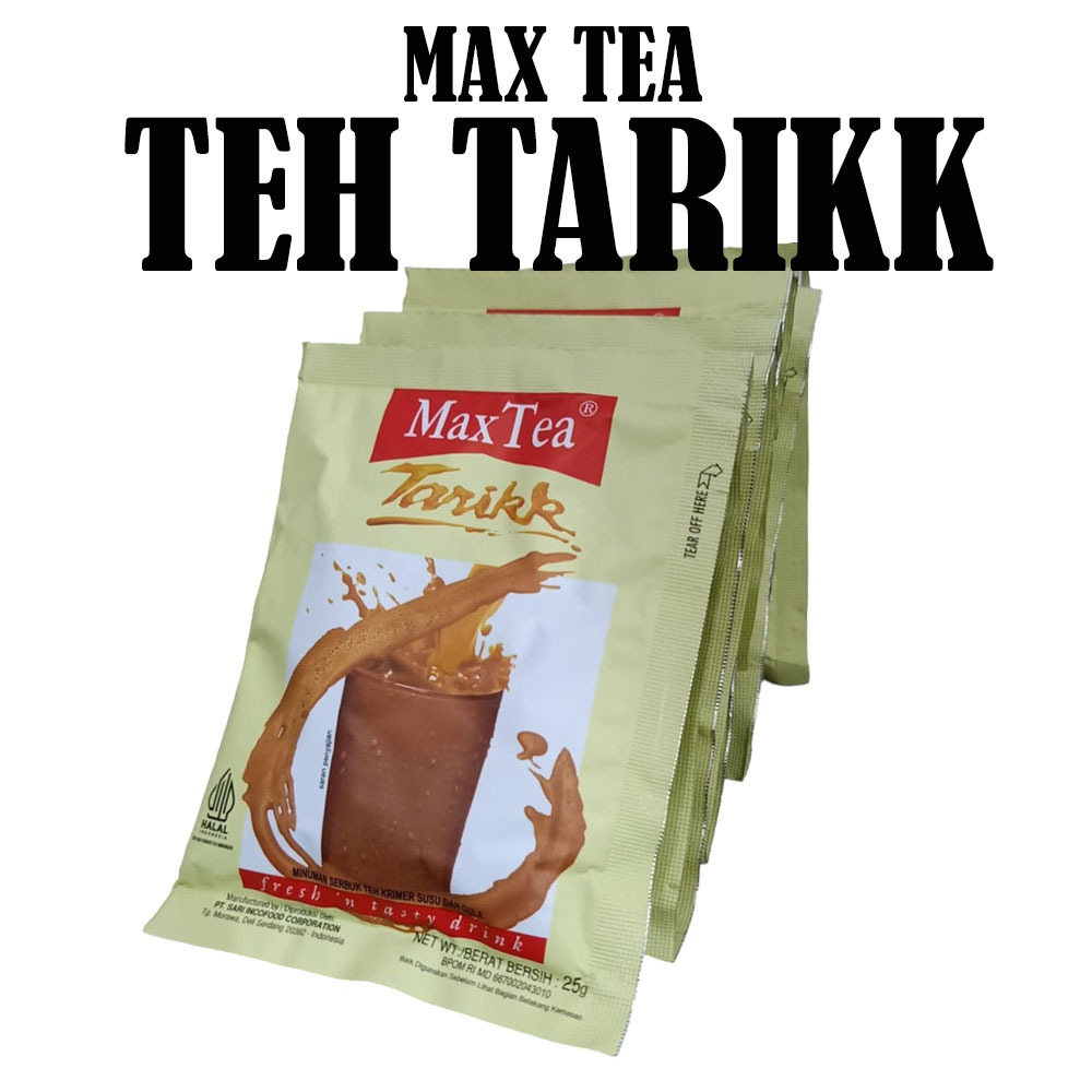 

TEH TARIK MAX TEA RENCENG ISI 10