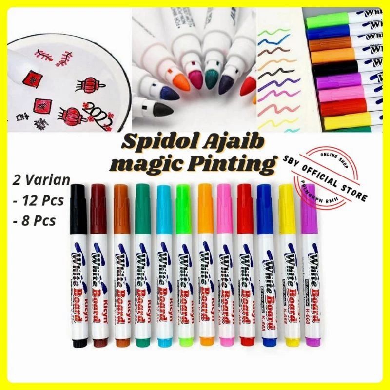 

Spidol Ajaib Magic Pinting