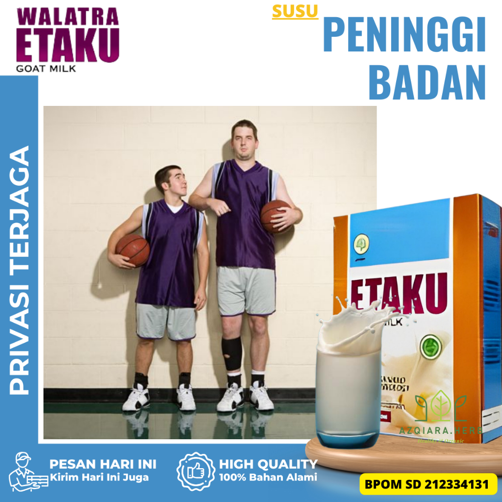 

Susu Peninggi Badan, Obat Peninggi Badan, Suplemen Penumbuh Tinggi Badan, Vitamin Penambah Tinggi Badan, Susu Penambah Tinggi Badan Anak Dan Dewasa, Obat Penambah Tinggi Badan, Susu Nutrisi Tulang - Susu Etaku