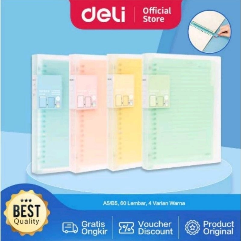 

binder deli a5 / b5