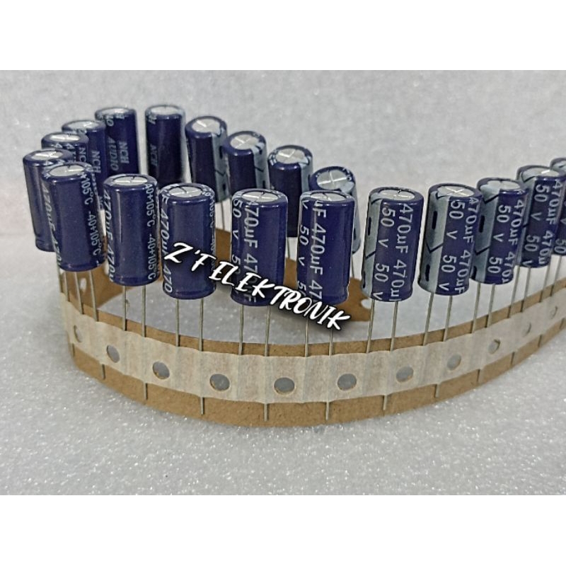 ELCO 470UF 50 VOL NCH AUDIO