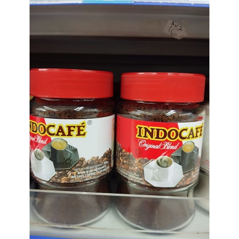 

kopi nescafe indocafe coffe original blend dan fine blend botol