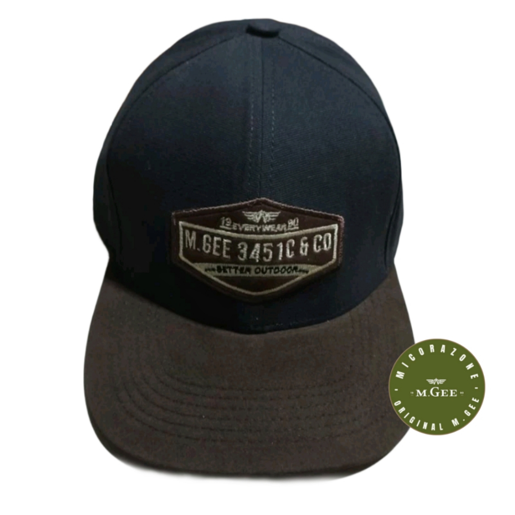 Topi Original MGEE - Topi Baseball Outdoor Original MGEE Hatch 065 Brown