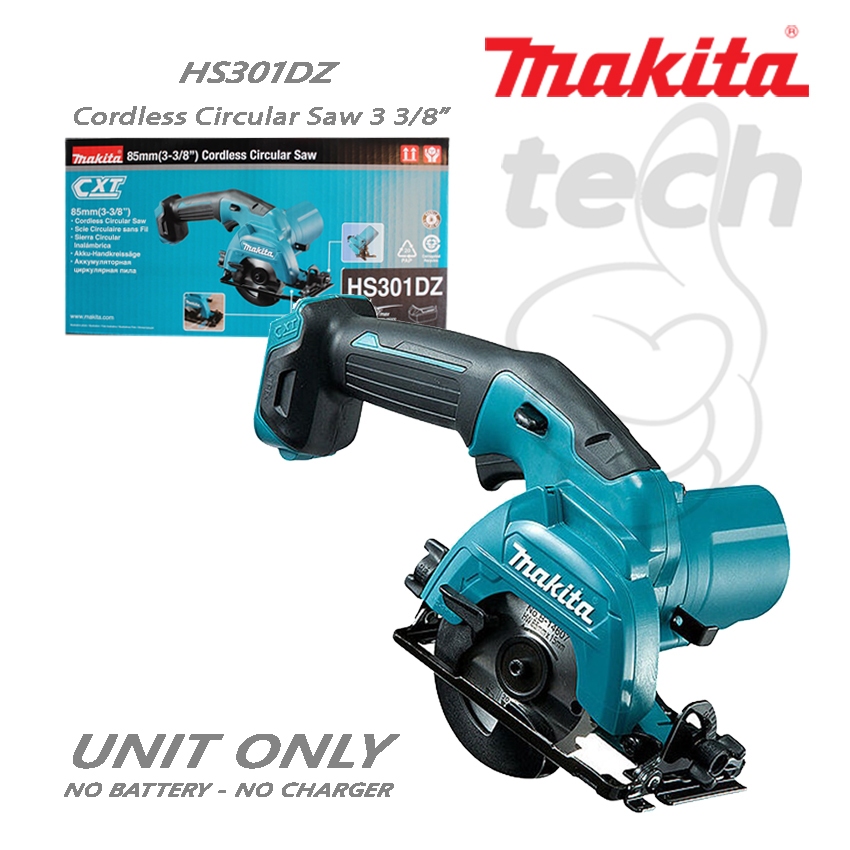 Mesin Cordless Circular Saw Baterai 3" Makita HS301DZ HS301 DZ - Unit Only