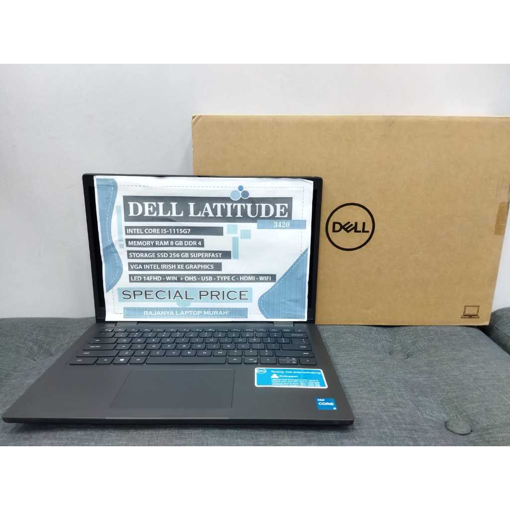 Dell Latitude 3420 (Intel i5 1135G7/Win10/14"/Intel Irish/256GB SSD/8GB)