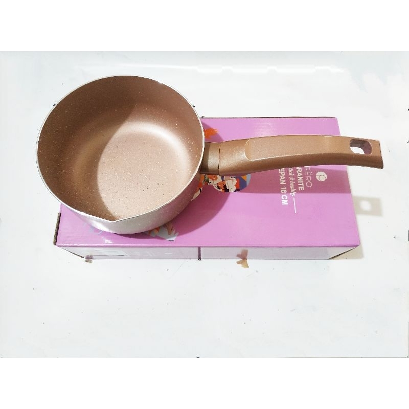 Pero Saucepan 16cm Non-Stick Rosegold