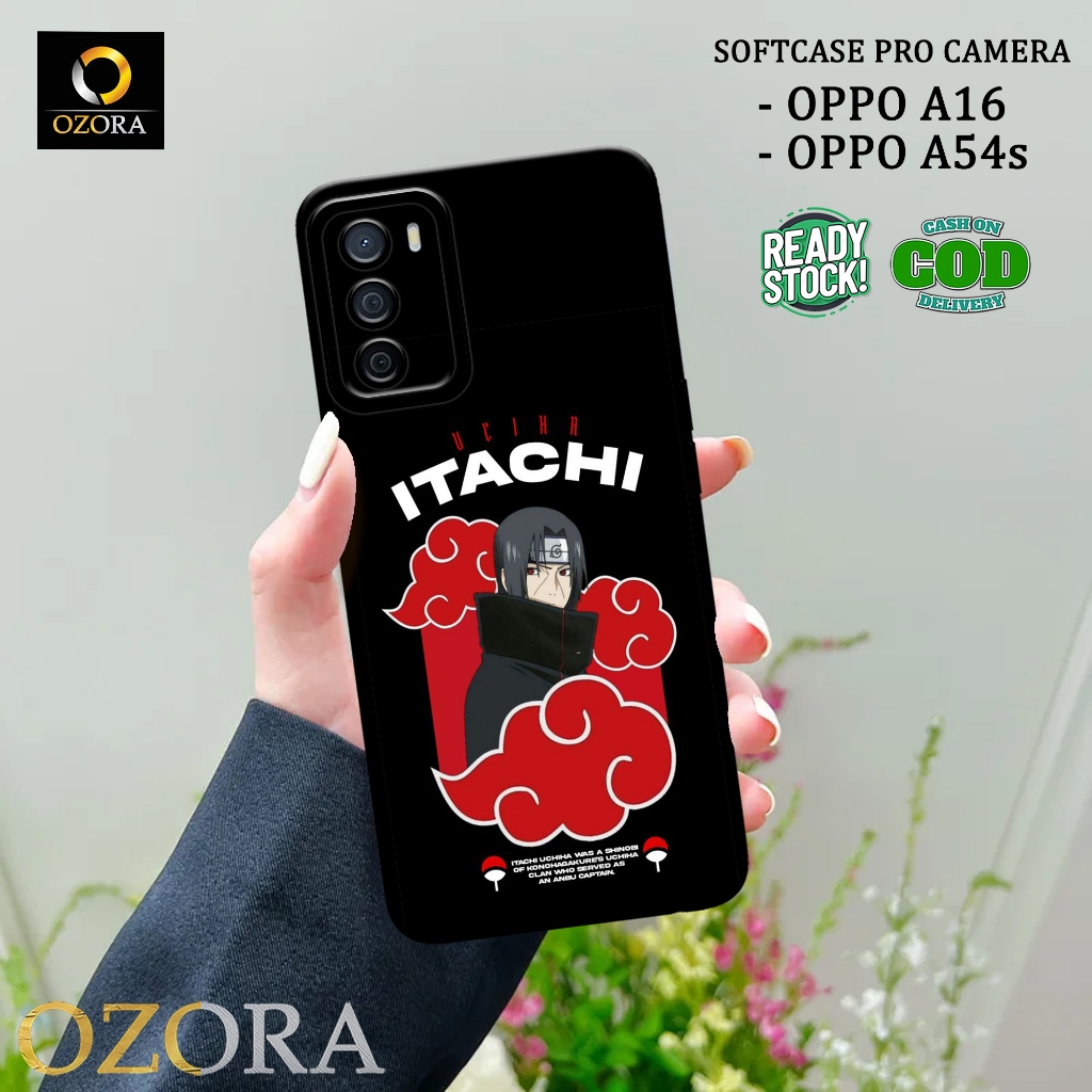 OZORA - Softcase Hp Oppo A16 / A54s Terbaru - Fashion Case ANIME Naruto - Case Hp Oppo A16 / A54s - 
