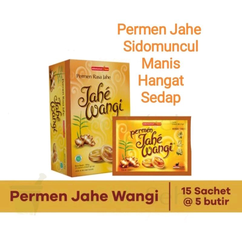 

Sidomuncul Permen Jahe BOX isi 15 Sachet