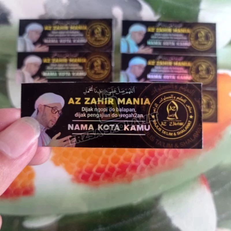 

(Minimal Order 5pcs) Stiker Zahir Mania Terbaru