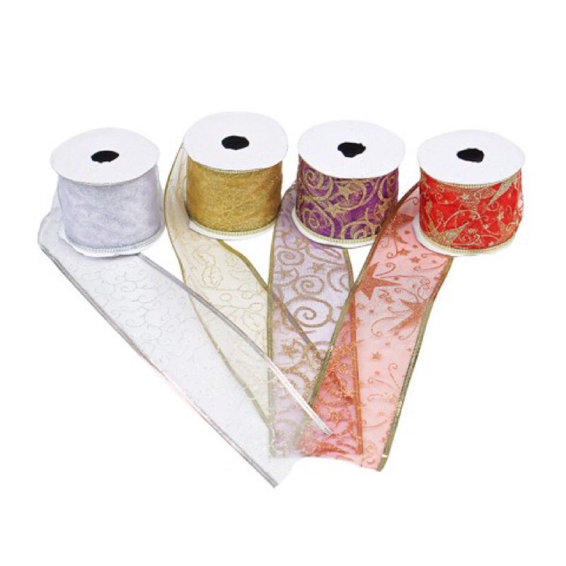 

Pita Pohon Natal Roll 6cm / Full Gambar - Y109