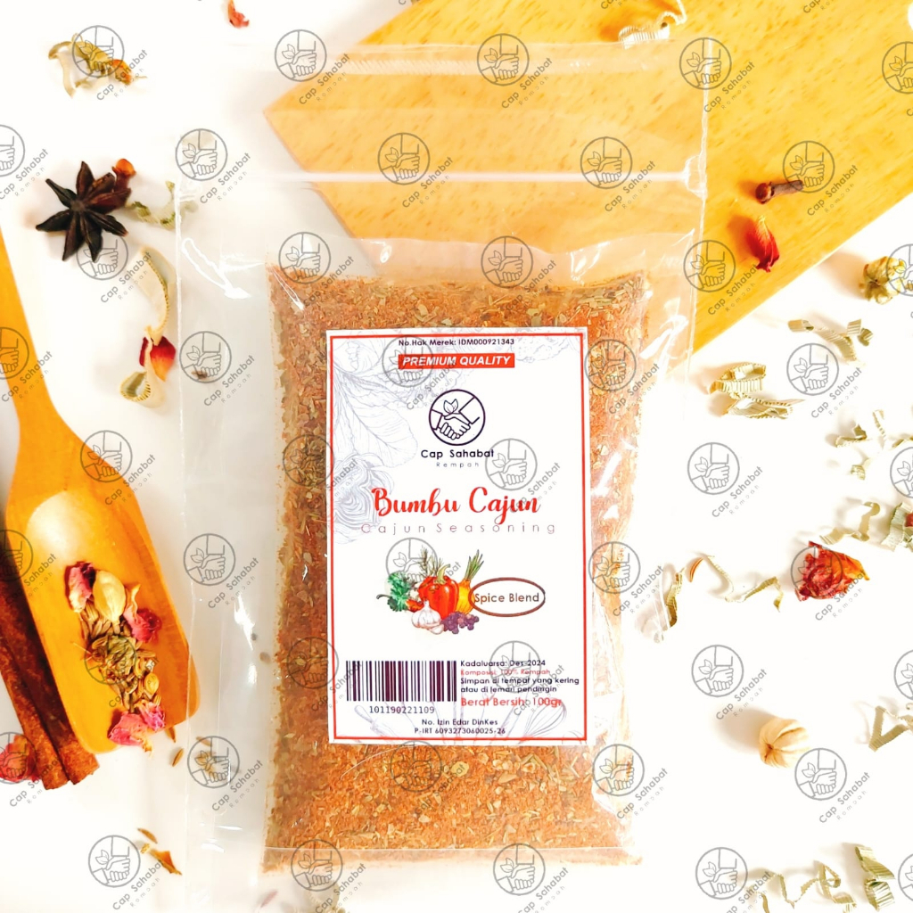 

100gr Bumbu Cajun / Cajun Seasoning / Rempah JSR / 100% PREMIUM QUALITY