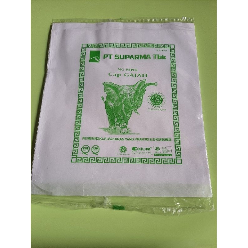 kertas burger - kertas pembungkus nasi