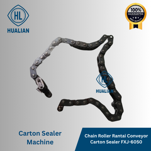 Chain Roller Rantai Conveyor Carton Sealer FXJ-6050