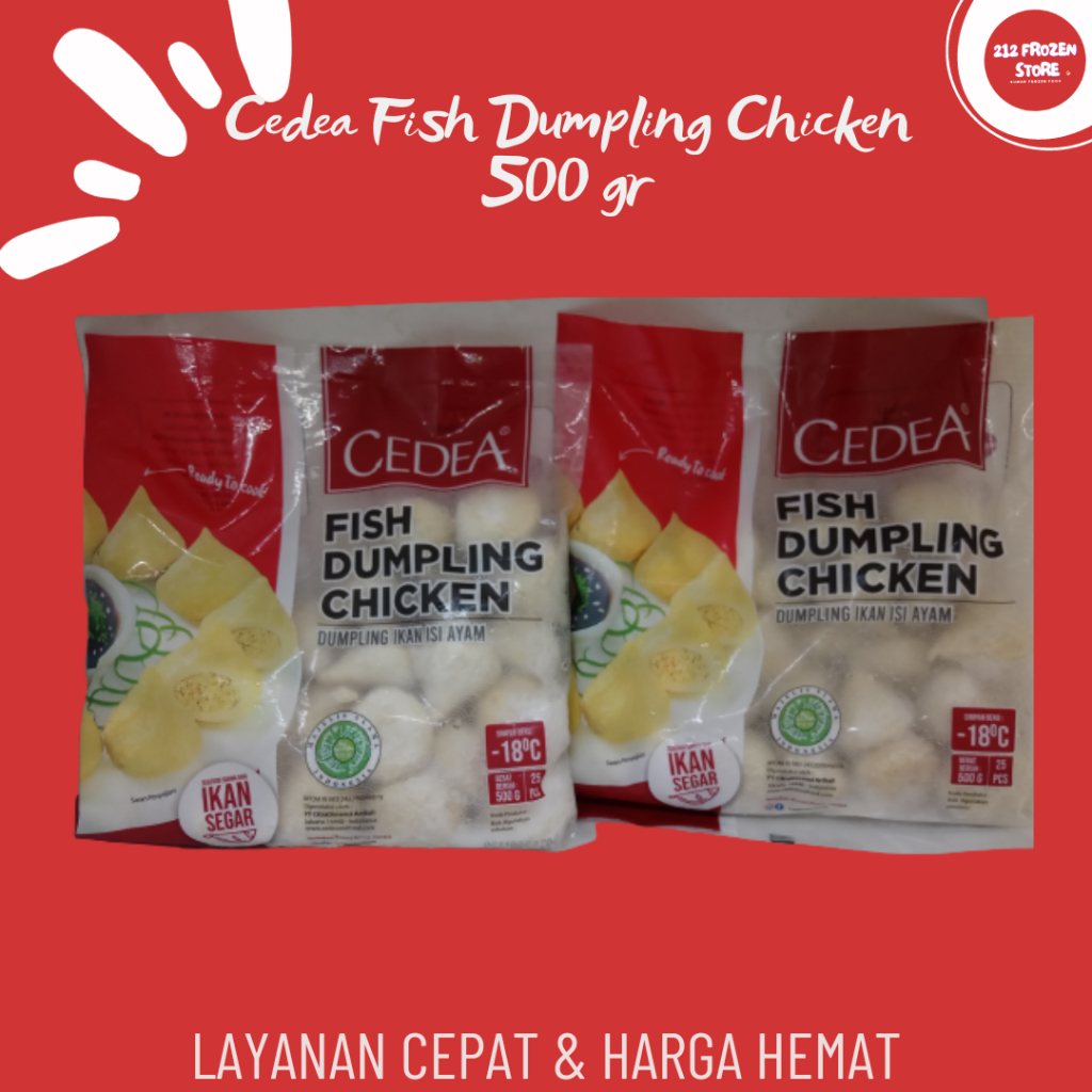 

Cedea Fish Dumpling Chicken 500 gr