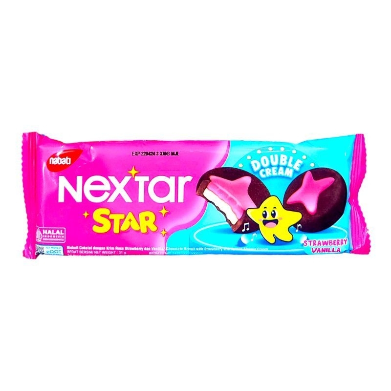 

Gokil-icious Bet: NEXTAR STAR Biskuit Coklat Renyah Krim Dobel Nagih