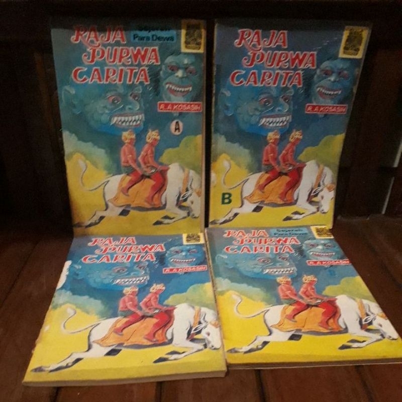 KOMIK WAYANG RAJA PURWA CARITA SEJARAH PARA DEWA ABCD - RA. KOSASIH TAMAT