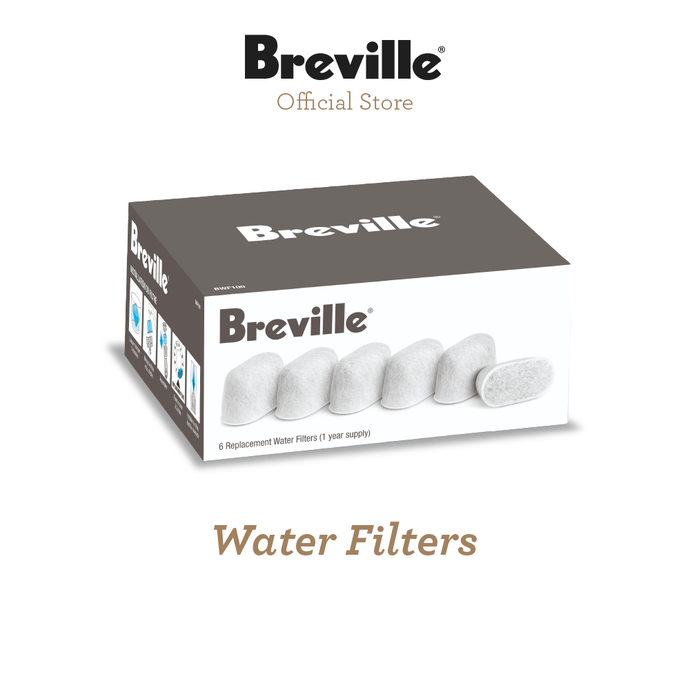 Breville Replacement Water Filter (6 pcs) - for Breville Machine