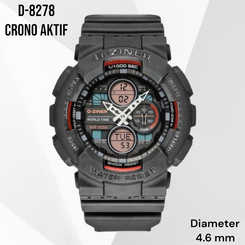 JAM TANGAN PRIA DZINER 8278