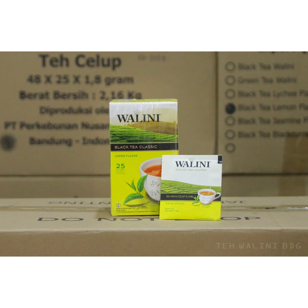 

Teh Walini Lemon 25s Kemasan Amplop/ Tea Bag