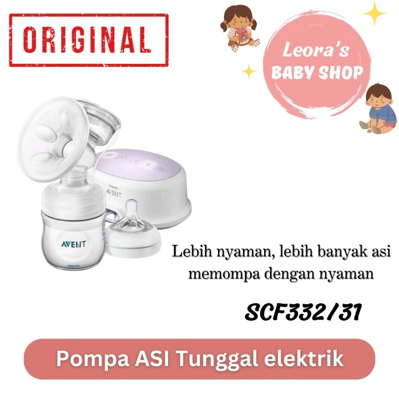Pompa ASI Tunggal elektrik Philips Avent SCF332/31