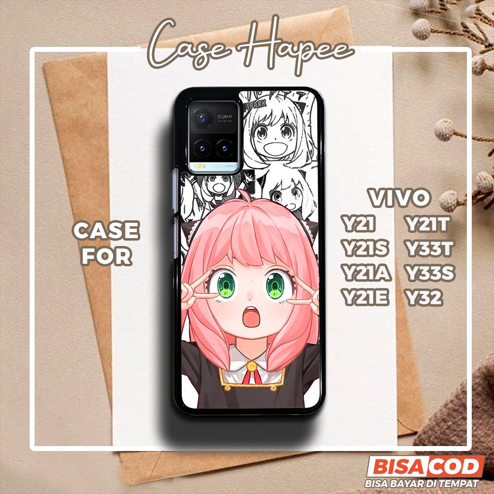 Case Vivo Y21 Y21S Y21A Y21T Y33S Casing Vivo Y21 Y21S Y21A Y21T Y33S [ANYA] Casehapee Case Glossy C
