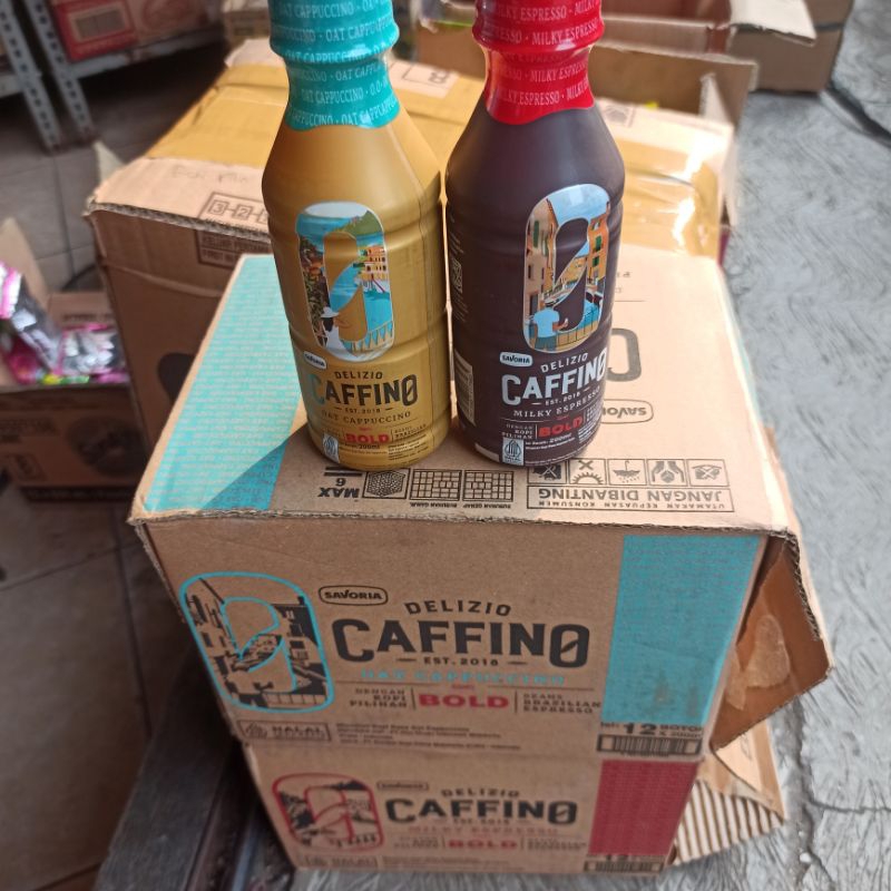 

Caffino Botol Delizio Cappucino Milky Espresso