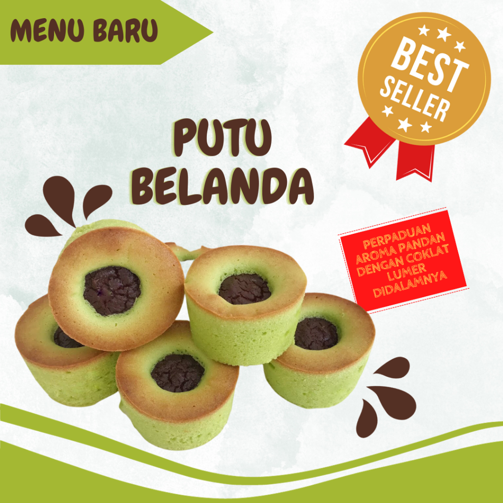 

KUE PUTU BELANDA ISI 10 PCS