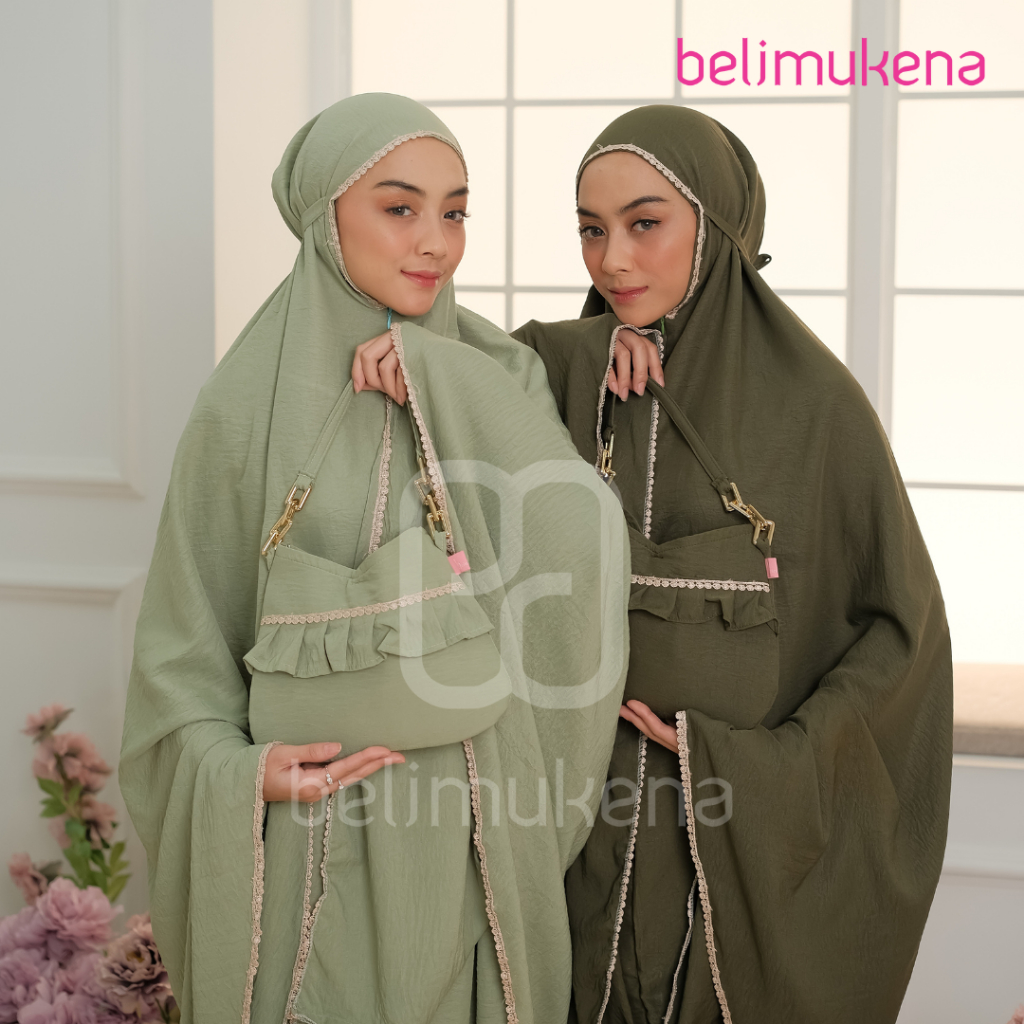 Mukena Dewasa 2in1 Crinkle Airflow Maura