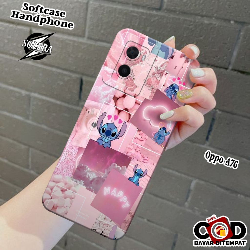 Case Oppo A76 Softcase Oppo A76 Terbaru Silikon Pro Camera Fashion Case Aesthetic Cover Hp Kesing Op