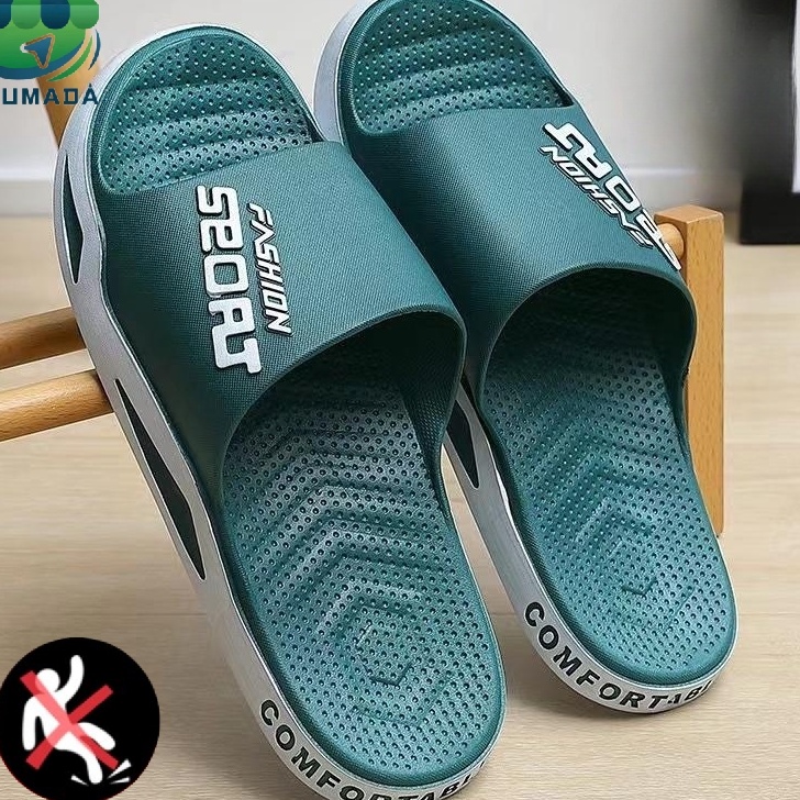 Promo Sandal pria Pria Wanita Karet Jely Sendal Flat Rumahan Empuk Elastis Sendal sendal pria kekini