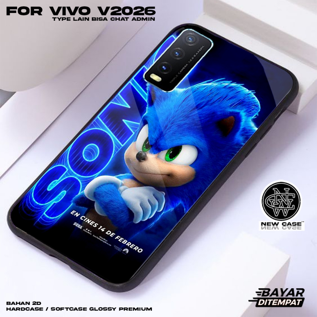 Case VIVO V2026 - Casing Hp Terbaru 2023 Newcase [ S0NIC] Silikon Hp Mewah - Kesing Hp VIVO V2026 - 