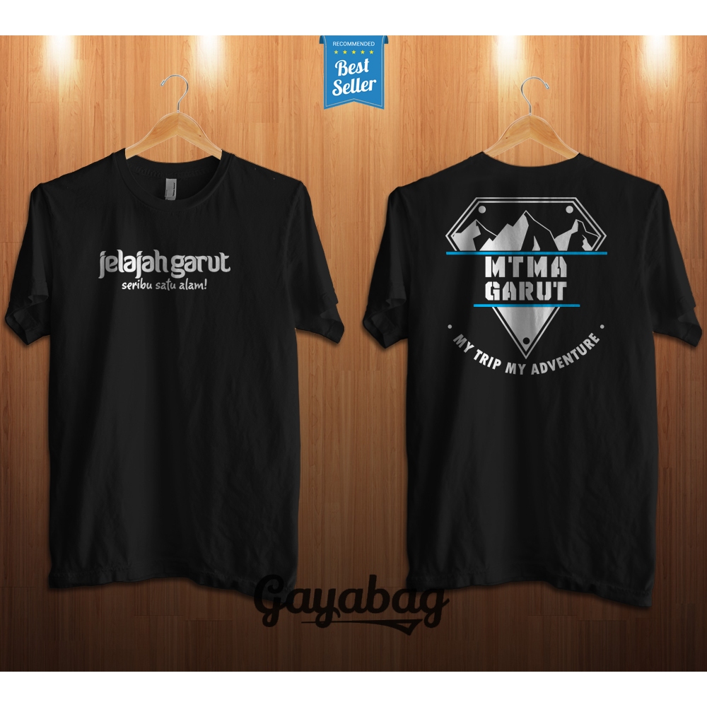 tshirt kaos baju lengan pendek unisex garut adventure MTMA garut Jelajah garut murah berkualitas dis