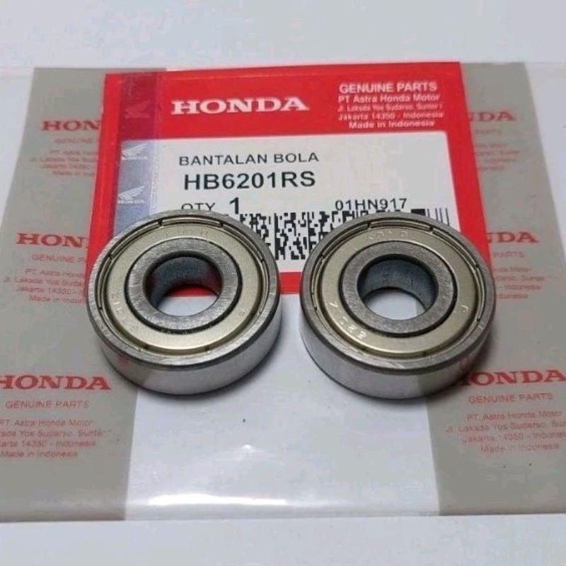 Bering Laher 6201ZZ Roda Depan Honda Vario 125/150 Honda Beat FI/ESP Original