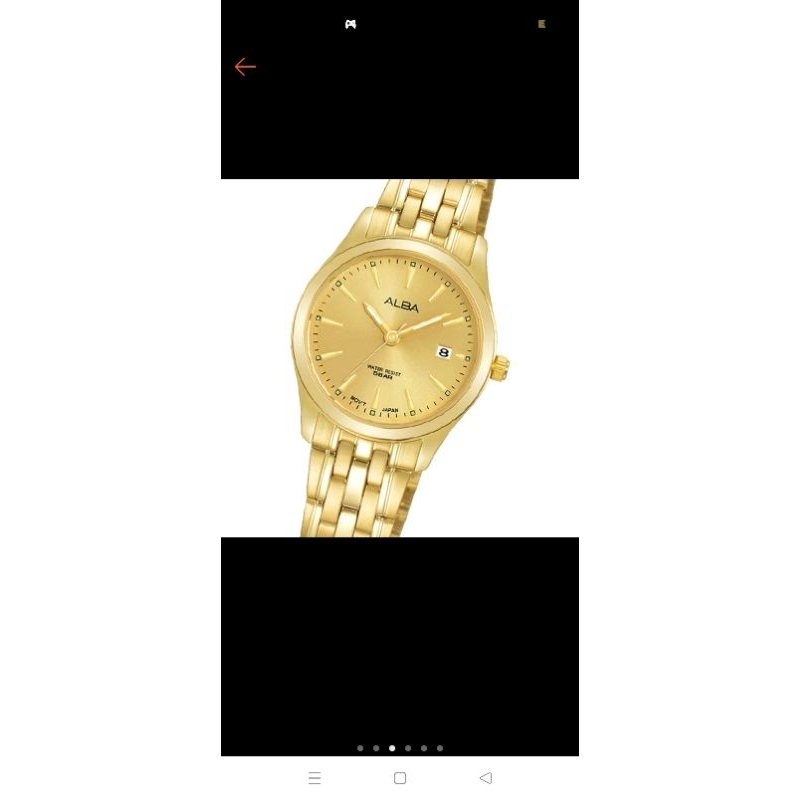 jam tangan allbaa bekas second