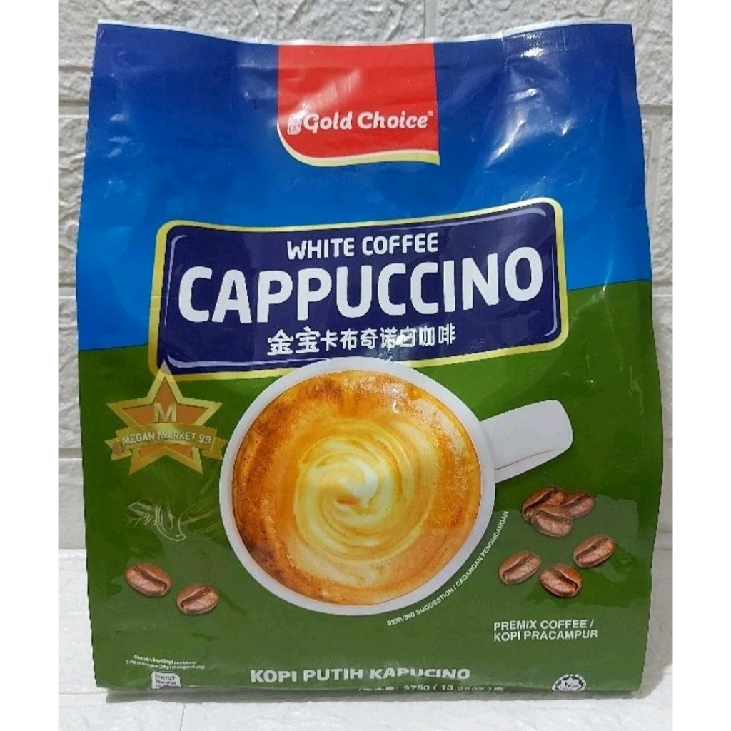 

GOLD CHOICE /WHITE COFFEE CAPUCCINO / GOLD CHOICE