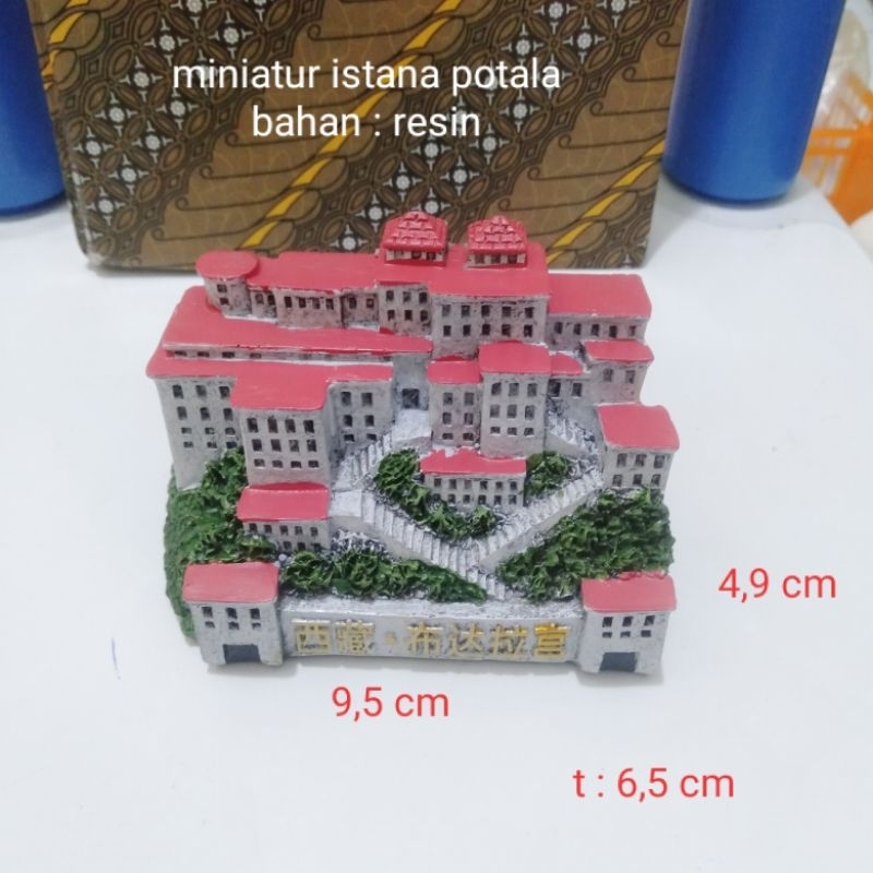 Miniatur Istana Potala Tibet Miniatur Potala Palace