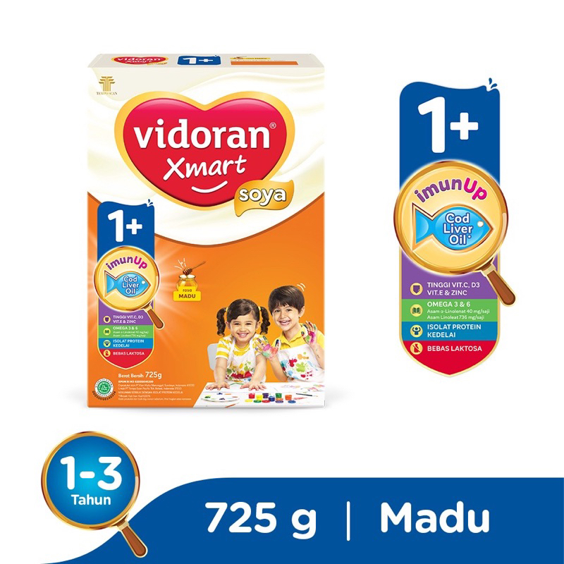 Vidoran xmart soya 1+ 725gr | Ex NOVEMBER 2024