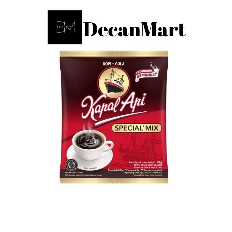 

(RENCENGAN) KOPI KAPAL API SPECIAL MIX(10 SACHET/ RENCENG)