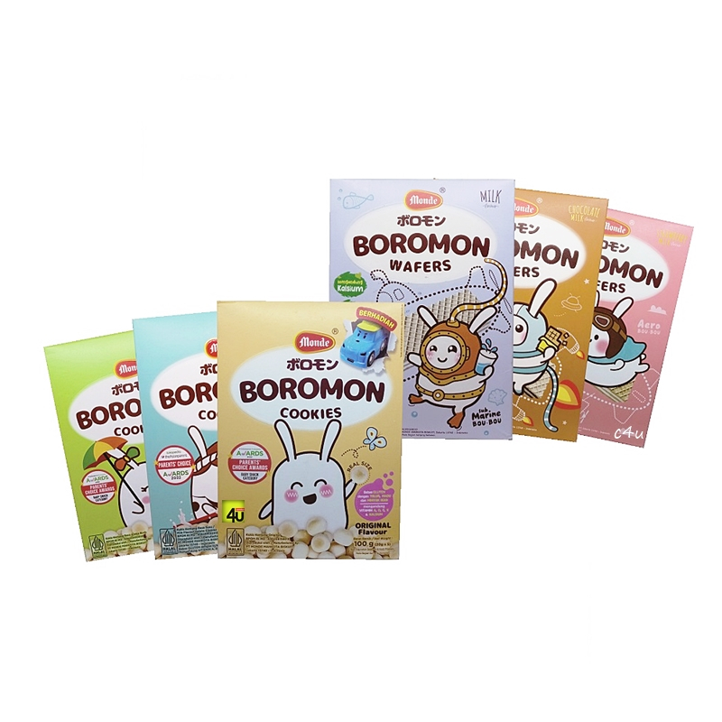 

Monde - Boromon Cookies & Wafers - Kemasan BOX