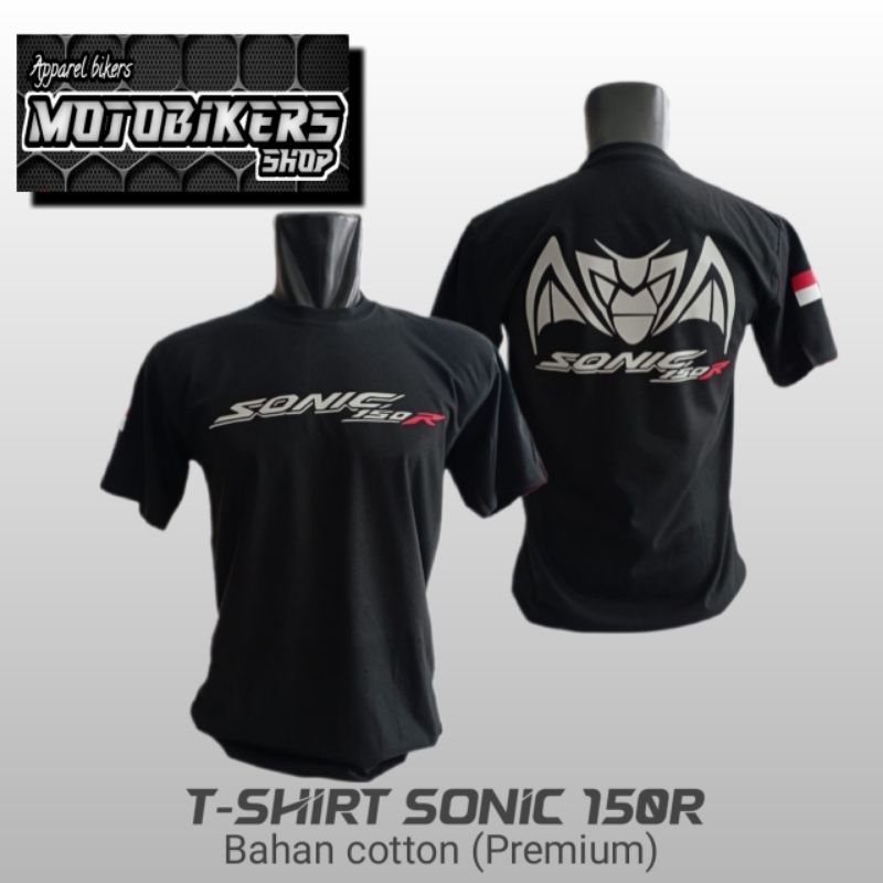 Kaos baju motor Sonic 150r kaos Honda Sonic 159R