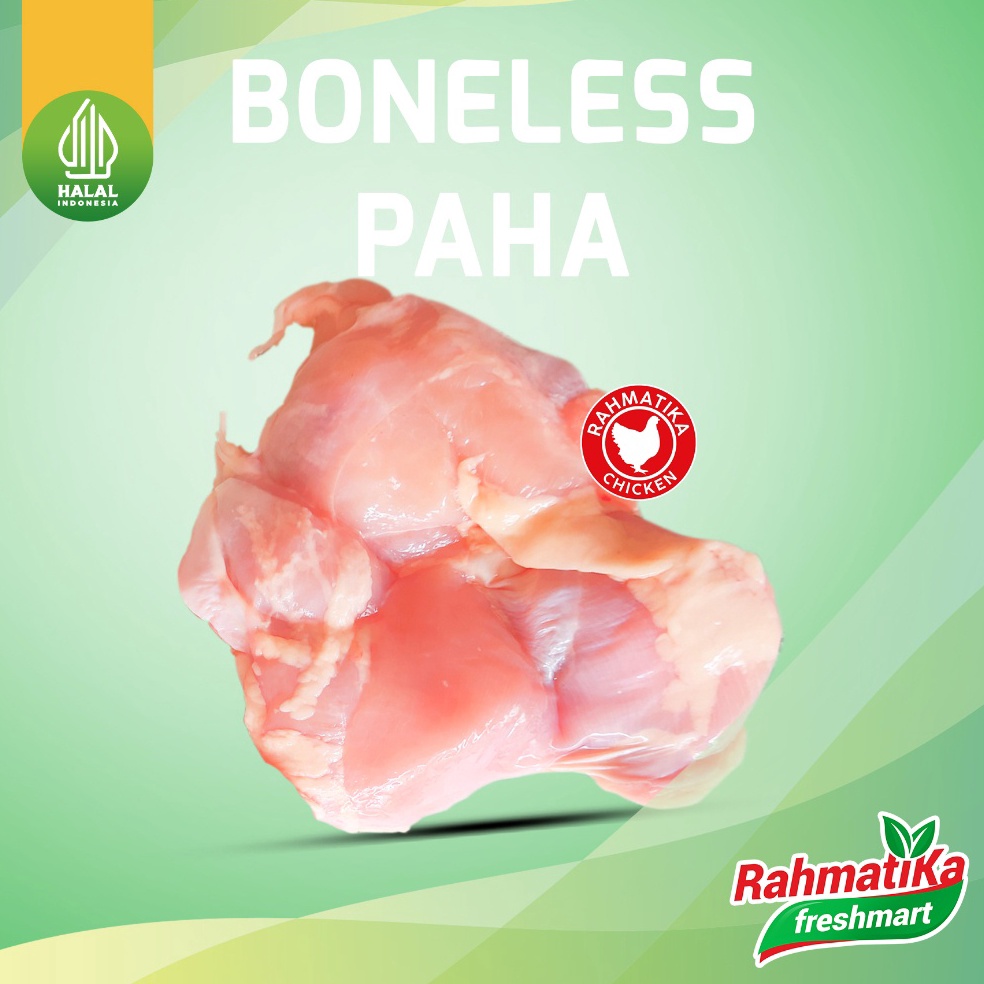 

✔FREE ONGKIR✅ Boneless Paha Ayam Segar / Fillet Paha Ayam Fresh 1 kg (Ayam Segar)
