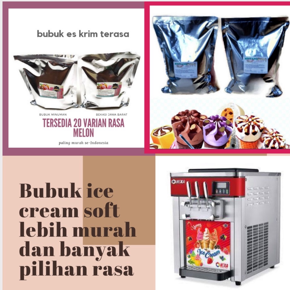 

✅Swip up!!! Bubuk ice cream 1 kg / bubuk es krim / powder ice cream 1 kg / bubuk ice cream murah / tepung es cream magic / serbuk ice cream mixue/ serbuk es krim 1kg /bubuk ice cream soft / bubuk es krim soft 1kg / bubuk es krim hard 1kg / eskrim lem