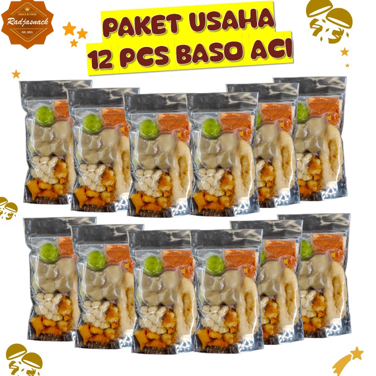 

FLASH SALE⚡ BUNDLING 12 BUNGKUS BASO ACI CUANGKI INSTAN RADJASNACK