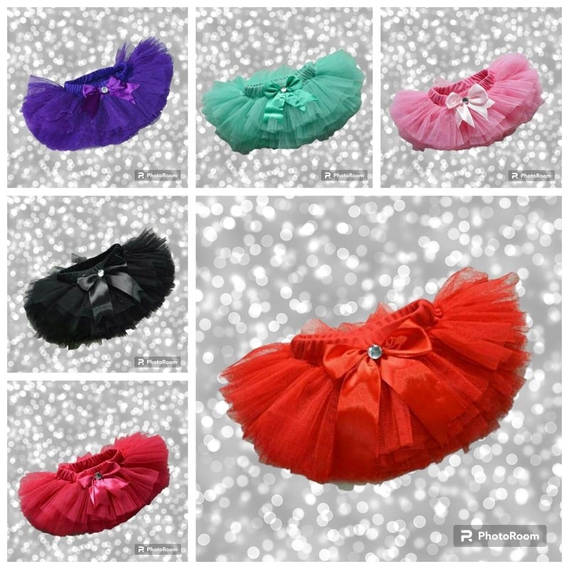 rok tutu anak perempuan/tok tile/rok tumpuk/ukuran 1-6th