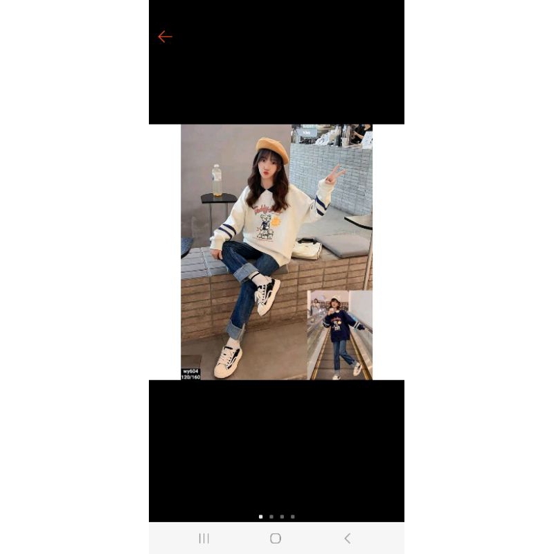 SETELAN CELANA JEANS ANAK PEREMPUAN IMPORRT PREMIUM|SETELAN KAOS LENGAN PANJANG|SETELAN KAOS TEDDY B