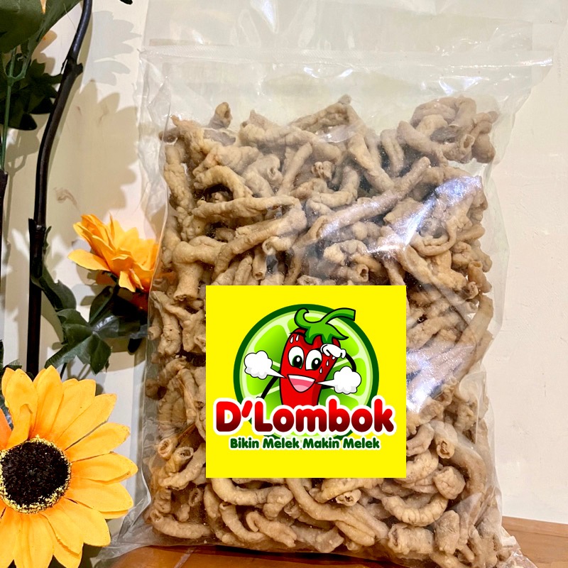 

Usus Krispi 500gr Pedas D'lombok / Keripik Kripsus Crispy