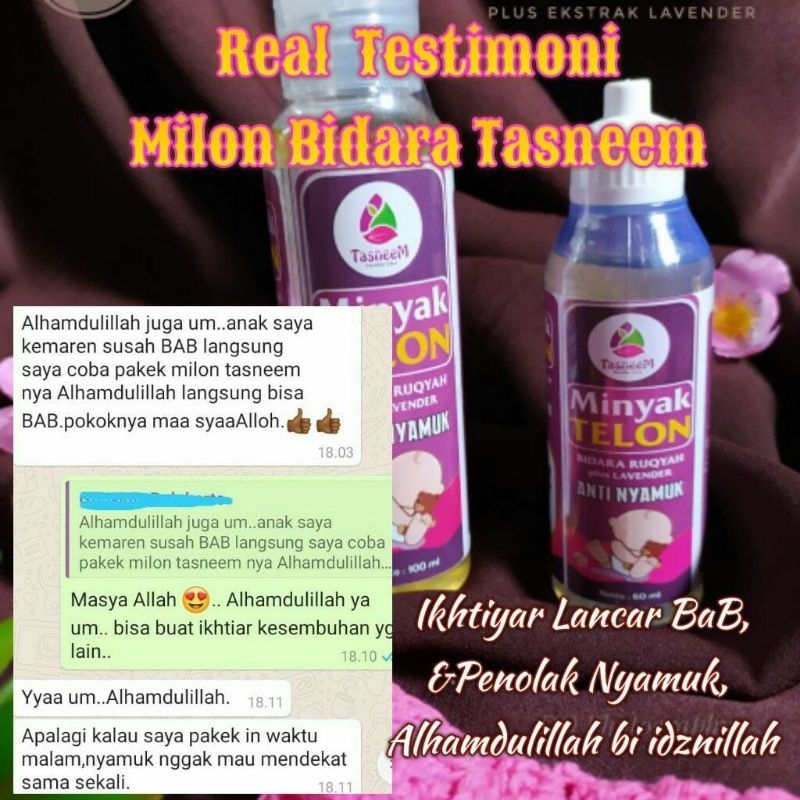 Minyak Telon Tasneem Bidara